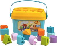 REAVIAN® Baby Plastic First Block Shape Sorter, ABCD Shape Early Learning & Educational Toddler Toys for 1 Year Old