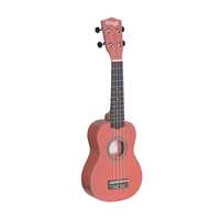 Stagg, Ukulele, Soprano with Bag, US-RED