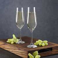 Wonderchef Modena Champagne Glass 170 ml Set of 6