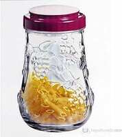 Pasabahce Glass Garden Pickle/Cookies/Snacks Kitchen Storage Jar 1600ml