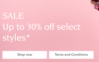 Swarovski- Up to 30% Off on Selected Styles