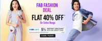 Firstcry Fab Fashion Sale- Flat 40% Off on Entire Range