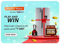 Amazon August Mega Festival Shop 4 Times For Rs.799 & Chance to Win 1 Lakh