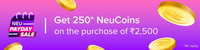 TataNeu Payday Sale - Get additonal 250 neucoins