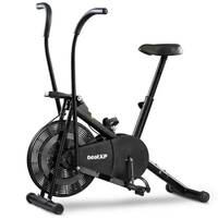 beatXP Vortex Energize 1M Air Bike Exercise Cycle for Home | Gym Cycle for Workout (Black)