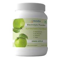 ElectroFizz Instant Hydration Energy Drink Powder for Workout for Men and Women- Electrolytes, Vitamin C, Probiotics - 1 Kg Jar Pack (Green Apple)