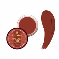 Colorsky Lip Tint & Cheek Tint Change With Richness Of Jojoba Oil,Shea Butter And Vitamin E For Lips, Eyelids & Cheeks, Matte Finish :- Colour - Love for brown - 8ml