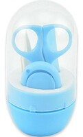SYGA Baby, Infant and Toddler Blue Grooming Kit with Scissors - The Best Unique Baby Shower Gift for Girls and Boys