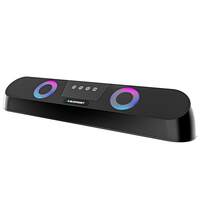 Blaupunkt Newly Launched SBA25 Gaming 25W Bluetooth Soundbar with 2000mAh Battery (Black)