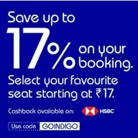 Happy Indigo Sale Up to 17% off on your Booking