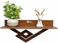 Flipkart Perfect Homes Studio Engineered Wood Display Unit  (Finish Color - Walnut Brown, DIY(Do-It-Yourself))