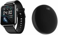 boAt Wave Lite Smartwatch with 1.69" HD Display, Sleek Metal Body & 7 Days Battery Life(Active Black) & Stone 180 5W Bluetooth Speaker with Upto 10 Hours Playback, 1.75" Driver, IPX7 & TWS Feature