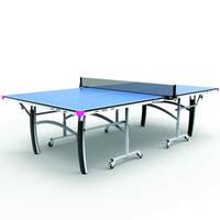 Stag Active Series Table Tennis (T.T) Table| Full Size Professional Table with 7 Minute Quick Easy Setup| Ideal for Both Home&Club - (1 Table Top Cover,2 TT Rackets,6 Balls,1 Clamp Net)