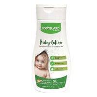 Bodyguard Baby Body Lotion, For All Skin Types – 200 ml | Deep Moisturization for Soft Baby Skin | Allergen Free | Dermatologically Tested