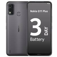 Nokia G11 Android 12 Smartphone, Dual SIM, 3-Day Battery Life, 4GB RAM + 64GB Storage, 50MP Dual AI Camera | Charcoal Grey
