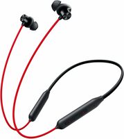 OnePlus Bullets Z2 Bluetooth Wireless in Ear Earphones with Mic, Bombastic Bass, 10 Mins Charge - 20 Hrs Music, 30 Hrs Battery Life (Acoustic Red)