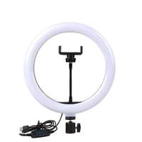 i-Zoll 12" inch Portable LED Ring Light with 3 Color Modes Dimmable Lighting | for YouTube | Photo-Shoot | Video Shoot | Live Stream | Makeup & Vlogging | Compatible with iPhone/Android & Cameras [₹200 Coupon] 
