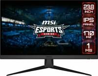 MSI 23.8 inch Full HD IPS Panel Wide Color Gamut, Anti-Flicker & Less Blue Light Esports Gaming Monitor (G2422) (2023 Model)