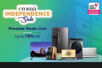 Croma Independence Day Sale Upto 70% Off + 10% Off ICICI Credit Card