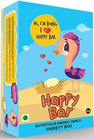 Happy Bar - Nutritious Variety Box, 30g X 12 Bars [15% off Coupon]