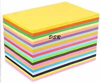 Eclet 100 pcs Color A4 Medium Size Sheets (10 colour X 10 Sheet) 10 Sheets Each Color Art and Craft Paper Double Sided Colored(Length -27.5 cm Width - 20.3 cm) code 109