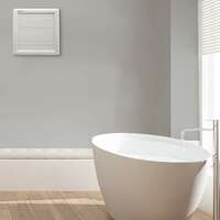 Bajaj Jefe Smart 150mm Plastic Exhaust Fan, White, Regular