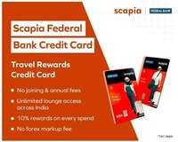 Lifetime Free + 10% Reward on Federal Bank Scapia Credit Card [Apply now]