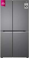 LG 655 L Frost Free Side by Side Refrigerator (Dazzle Steel, GL-B257HDSY)