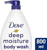 Dove deep moisture body wash 800 (probably lowest)