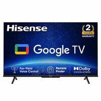 Hisense 139 cm (55 inches) Bezelless Series 4K Ultra HD Smart LED Google TV 55A6H (Black)