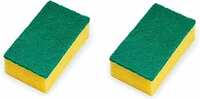 Amiraj Nylon Sponge & Scrub Pad, 2 in 1 (Pack of 2)
