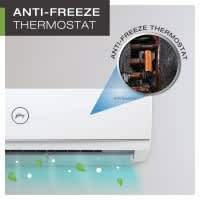  Godrej 5-in-1 Convertible Cooling 2023 Model 1.5 Ton 4 Star Split Inverter with 4 Way Swing and Tri Filtration System AC  - White on Flipkart.