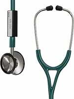 LIFE LINE Paediatric SS Stethoscope (Green) | Single Side Diaphragm Stainless Steel Chest Piece for Paediatric | 2-way Tube | Suitable for Doctors, Nurses, Students
