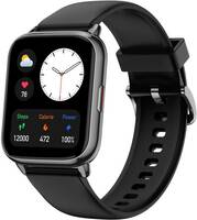 AMAZFIT Pop 2 with Ultra-large 1.78 inch HD AMOLED Display, BT Calling, SpO2 Smartwatch  (Black Strap, Free Size)