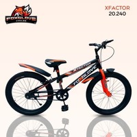 Foxglove X-factor Sporty 20.240 Tire Tube For Age 5 To 10 Years 20 Inches Cycle 20 T Bmx Cycle  (Single Speed, Black)