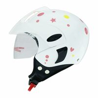 TVS Helmet Kids HF Starry Sky White_Pink_Yellow 2X Small