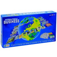 EKTA International Business Board Games for Kids, Educational Kids Game, Party and Fun Game - Blue