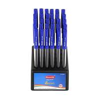 Reynolds JIFFY 30 CT BLUE - DISPENSER I Lightweight Gel Pen With Comfortable Grip for Extra Smooth Writing I School and Office Stationery | 0.5mm Tip Size