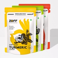Zoff Food Red Chilli, Turmeric, Coriander powder - 500gm Each