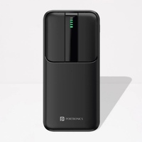 Portronics Power E 10K 10000 mAh,2.4A 12w Slim Power Bank with Dual USB Output Port for Android, iPhone & Other Devices