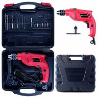 Buildskill BBGSB13RE Pro Hammer Drill Machine Kit with Accessories Power & Hand Tool Kit (Pack of 20)