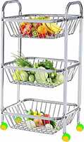 DEVASHREE STEEL Stainless Steel Kitchen Trolley (DIY(Do-It-Yourself))