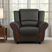 Durian Blos Single Seater Sofa (Black)