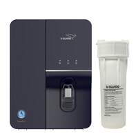 V-Guard RequPro True High Recovery RO UV UF Water Purifier | 8 Stage Purification with Mineral Health Charger | 60% Water Recovery & 100% RO Purified Water | Free PAN India Installation & 1-Year Comprehensive Warranty 