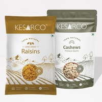 KESARCO Cashew & Raisin Combo 200gm Each Packs