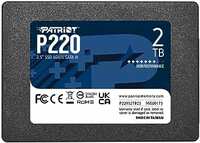 Patriot 2 TB P220 2.5" SATA III Internal (SSD) Solid State Drive, Read Speed 550MB/s, 5 Year Warranty 