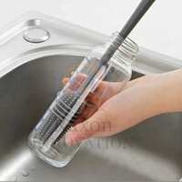 Lowest Raxon Innovation Long Handle Silicone Bottle Cleaner Brush for Washing Water Bottle
