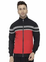 CHKOKKO Men Winter Windcheater Sports Gym Zipper Jacket [5% Coupon]