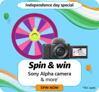 Independence Day Spin and Win 
