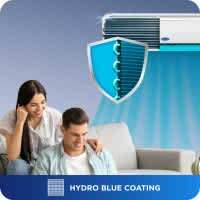 CARRIER 1.5 Ton 5 Star Split Inverter AC - White  (18K ESTER DXi INVERTER R32 SPLIT AC_CAI18ES5R32F0, Copper Condenser)